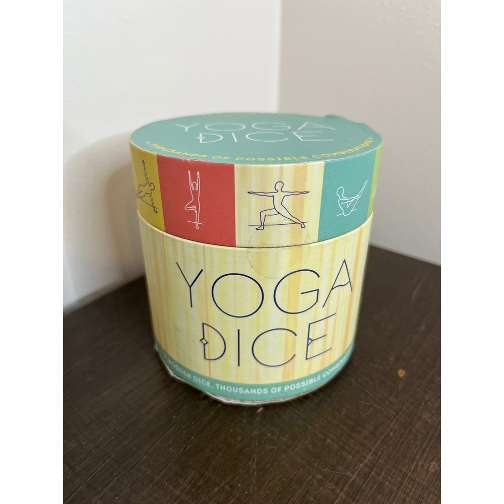 Yoga‎ Dice Wooden Dice Thousands of Combinations Christmas Gift New in Box